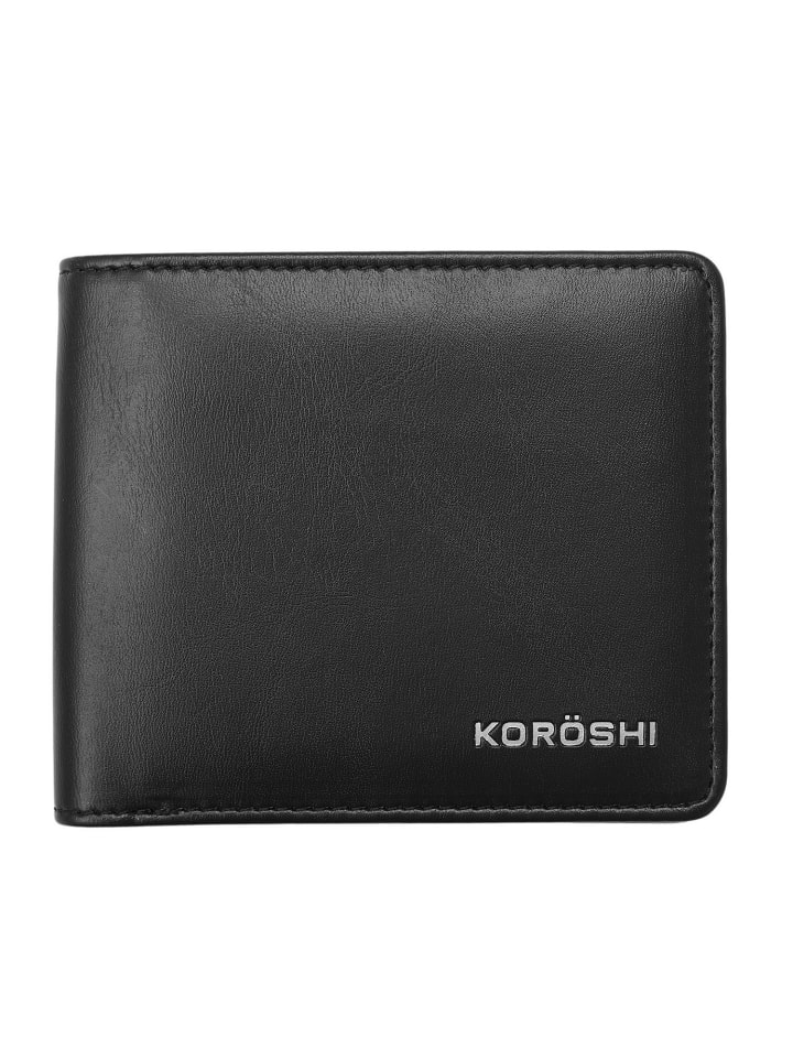 KOROSHI Geldbeutel in schwarz günstig kaufen onesize