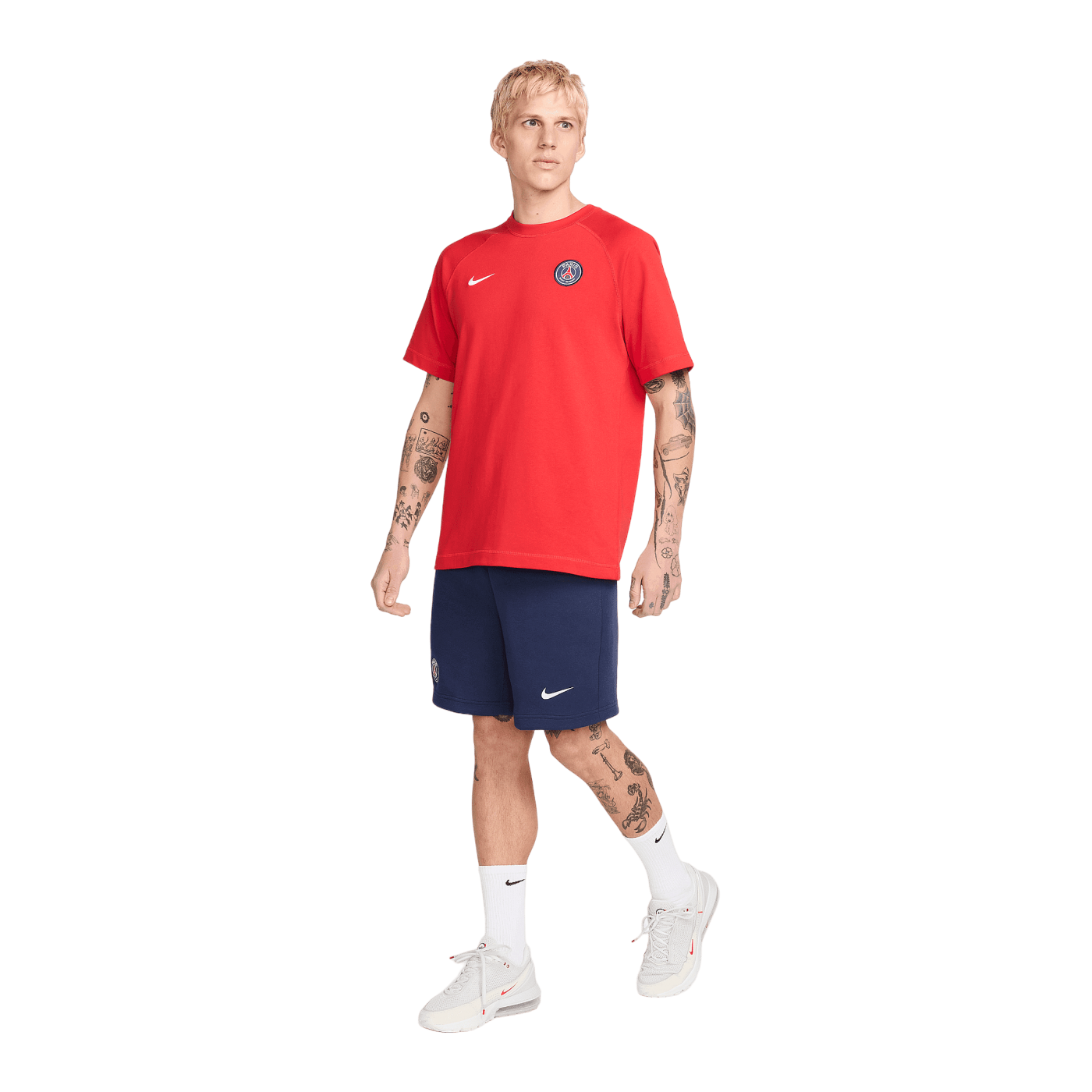 Nike Paris St. Germain Travel T-Shirt Rot F657
