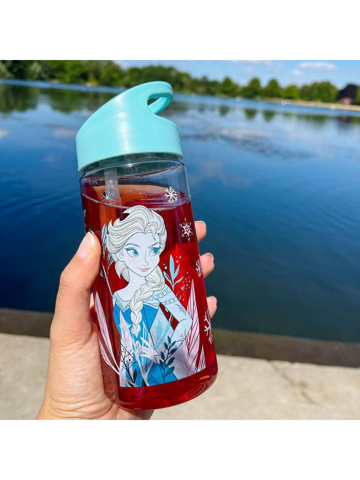 Geda Labels Trinkflasche Eiskönigin Elsa in Hellblau - 450 ml günstig kaufen onesize