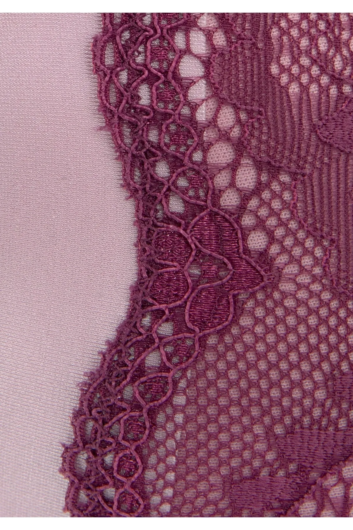 LASCANA  BH - Lila - Unifarben