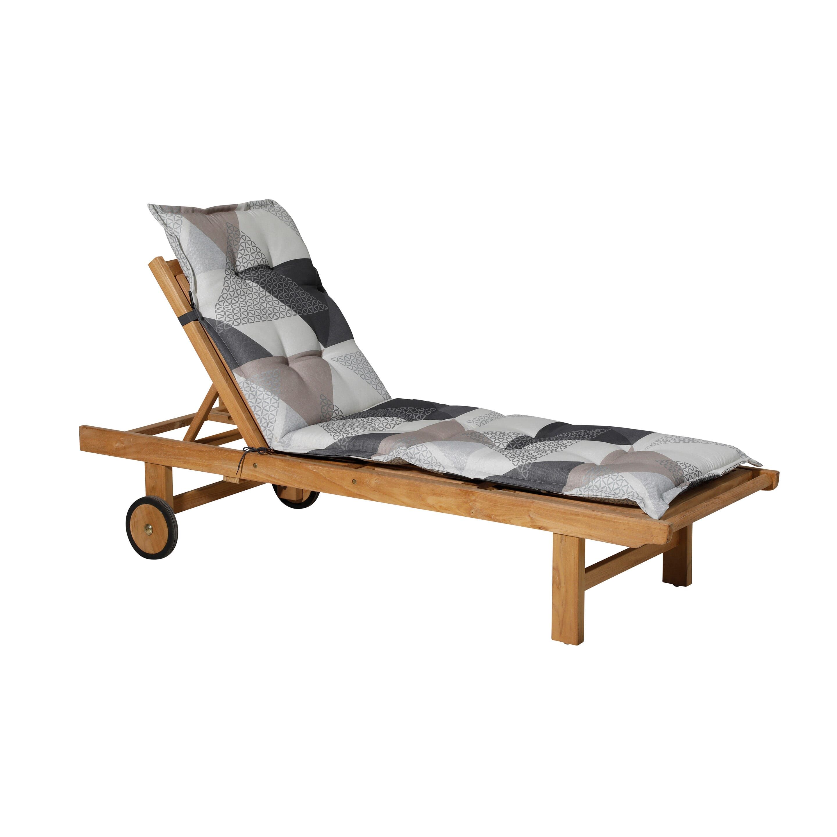 Madison Triangle Grey 200x65 Liegekissen