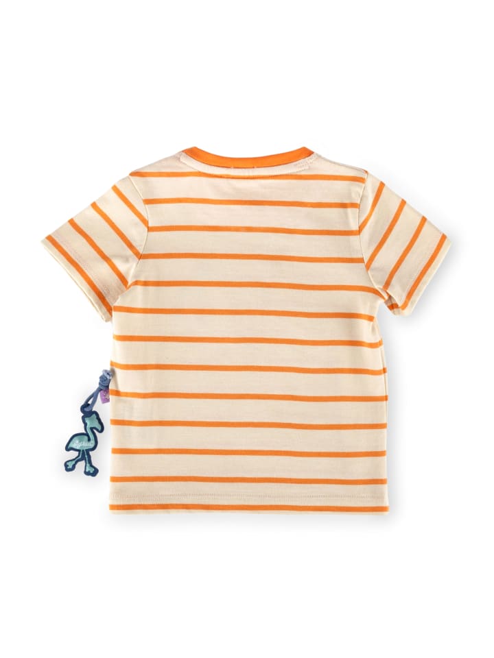 Sigikid T-Shirt Wild Flamingo in creme/orange günstig kaufen