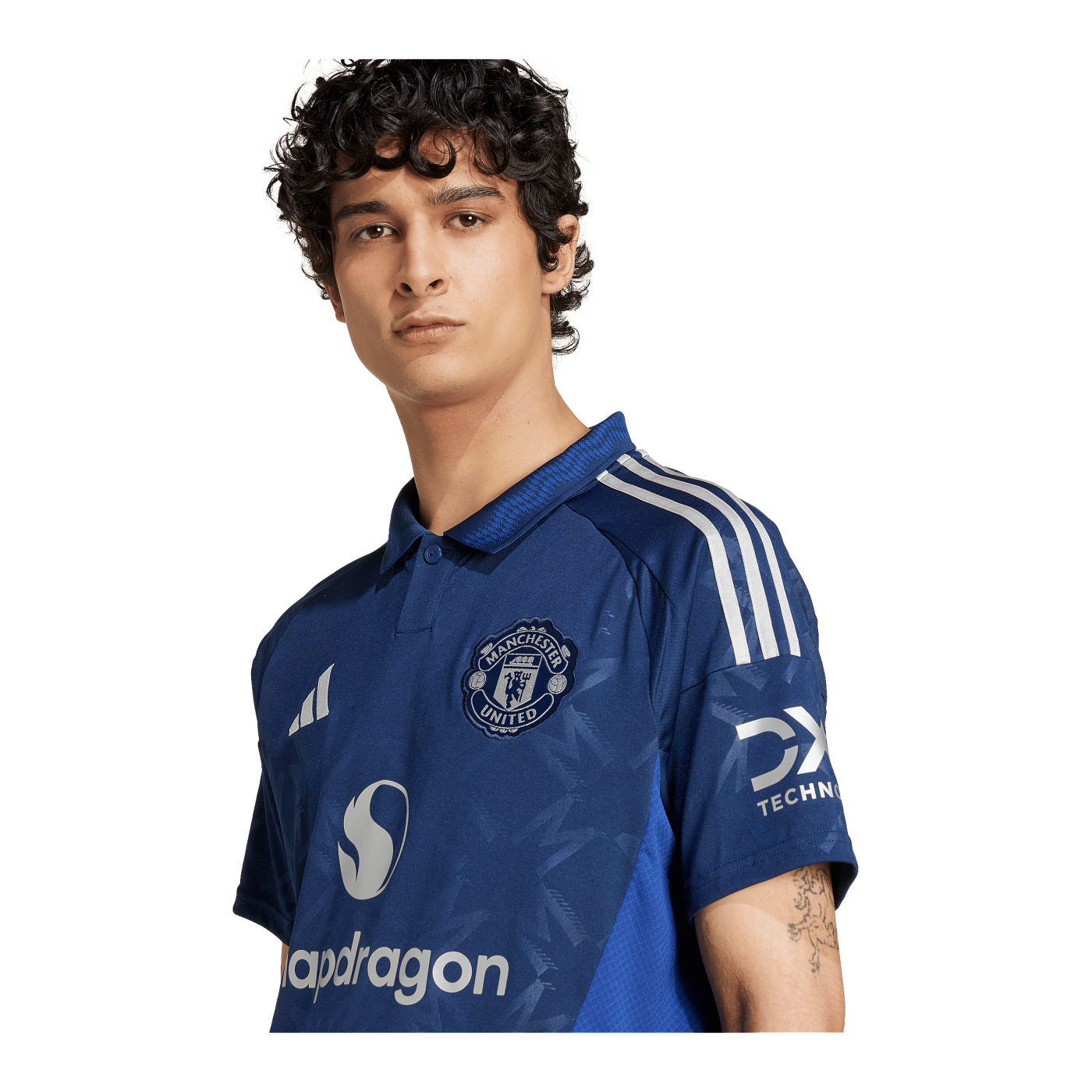 adidas Manchester United Trikot Away 2024/2025 Blau
