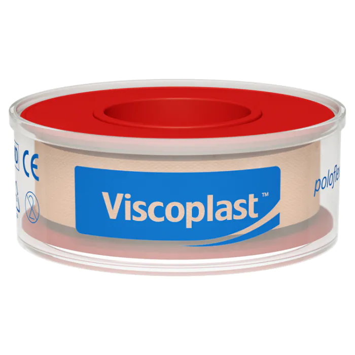 Fita adesiva elástica Viscoplast Poloflex, 0,0125 x 4,2 m