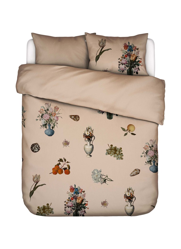 Housse de couette Essenza Amadee en satin de coton 215 fils/cm² - taies d'oreiller incluses