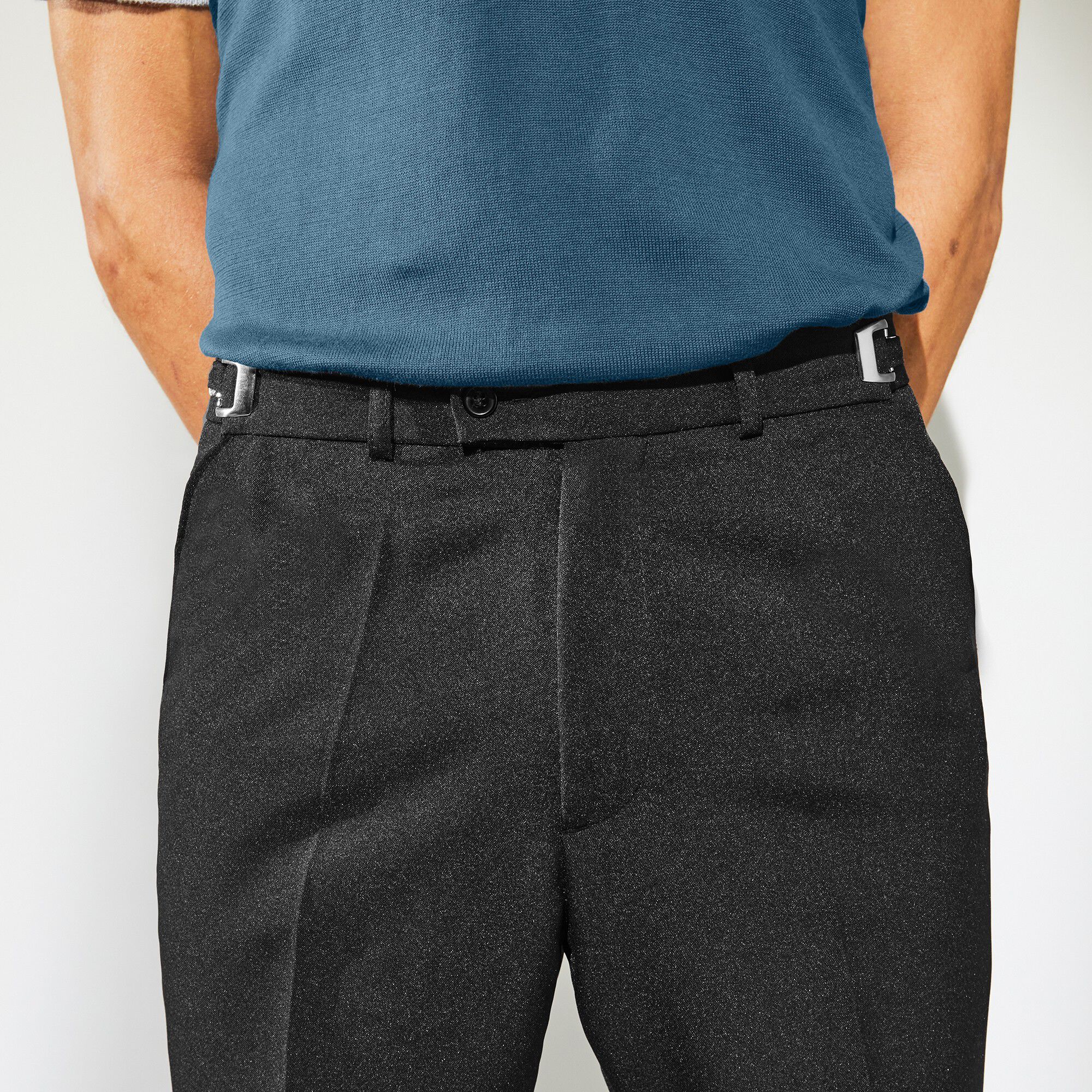 Pantalon taille réglable sans pince