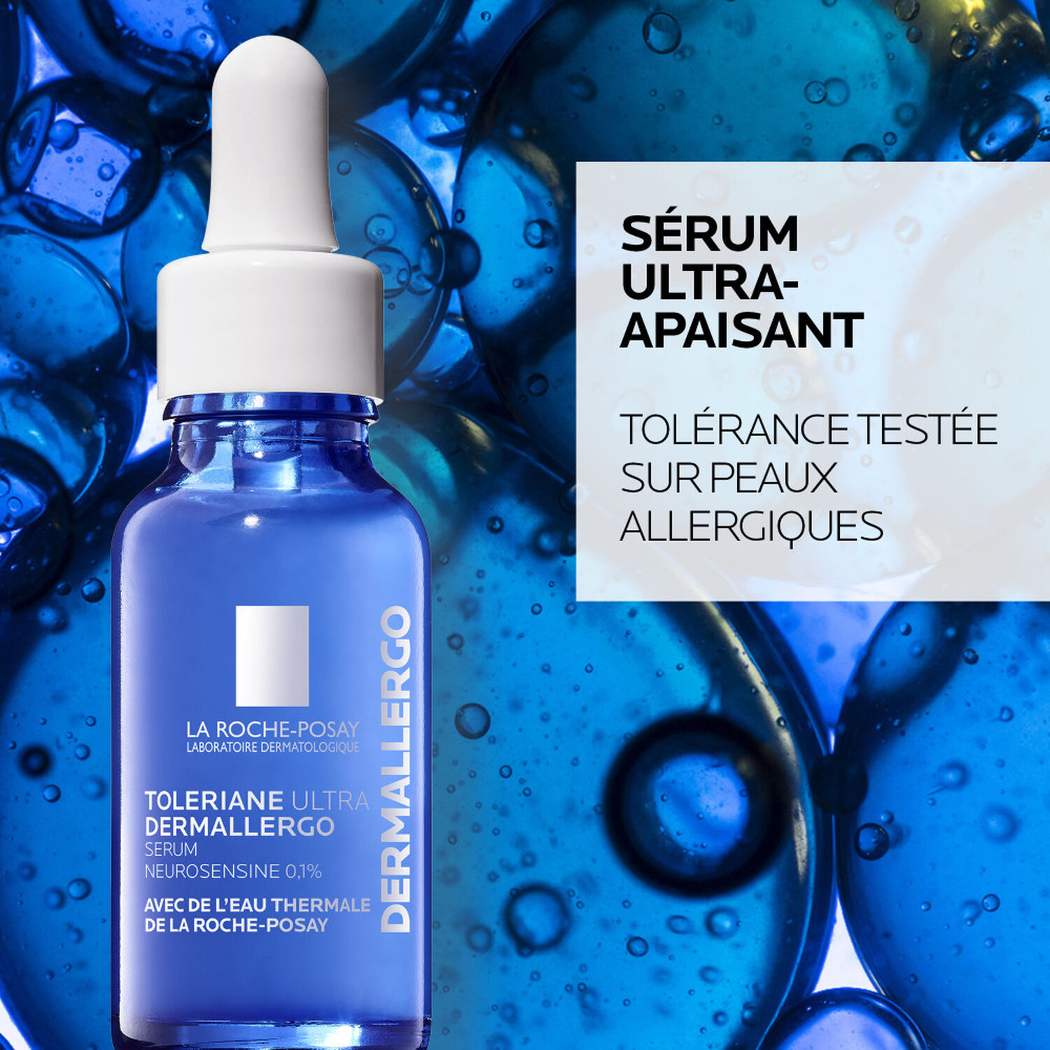 la roche-posay Toleriane Ultra Dermallergo Sérum Apaisant Hydratant Réparateur 20 ml