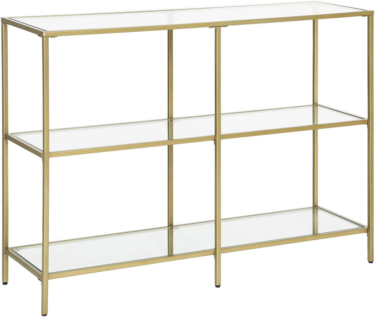 Vasagle Lagerregal, 100x30x73cm, Gold