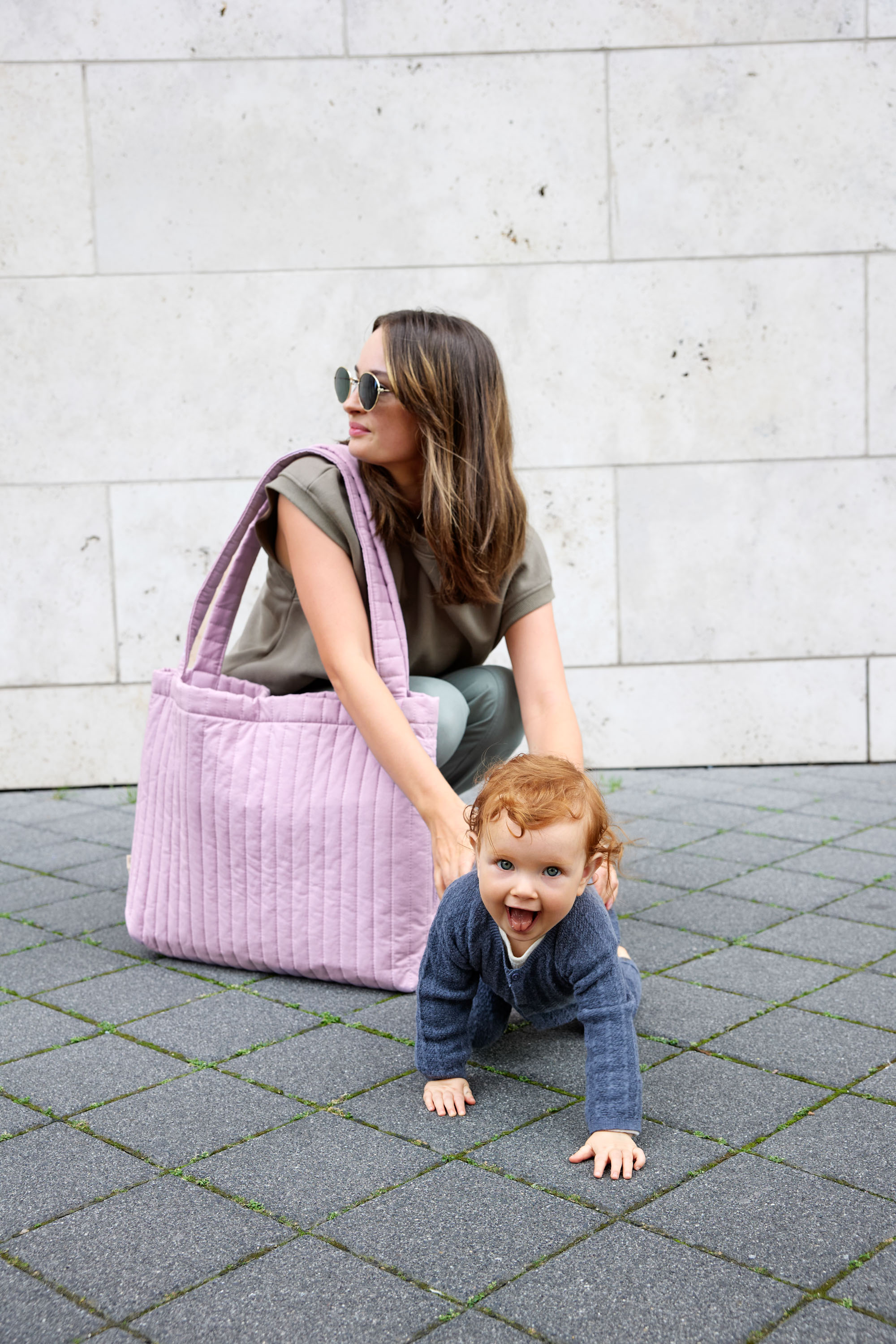 Shopper MIX - Baumwolle, Lavendel
