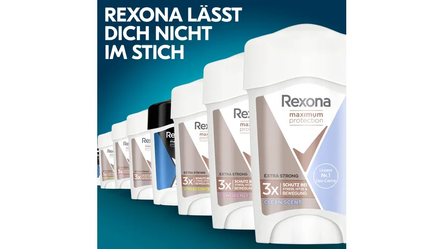 Rexona Deo Creme Deodorant Antitranspirant Maximum Protection Clean Scent 45 ml