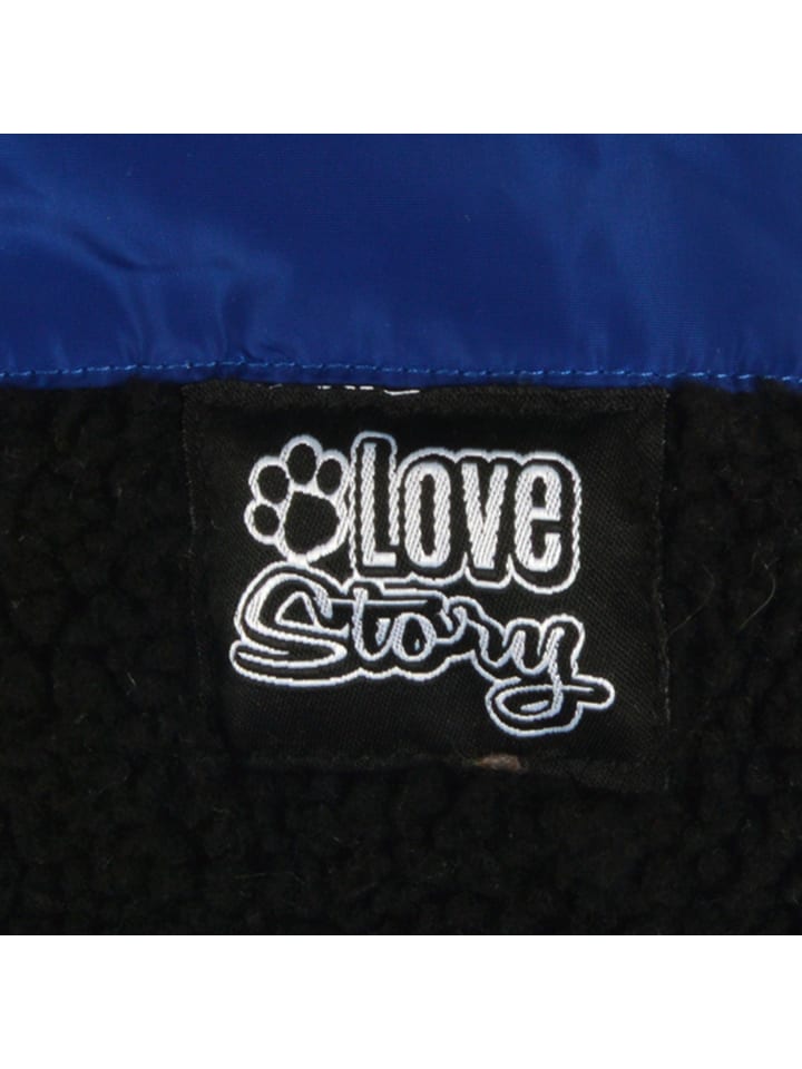 dynamic24 Hunde Mantel Winterjacke Hundemantel  in Blau günstig kaufen