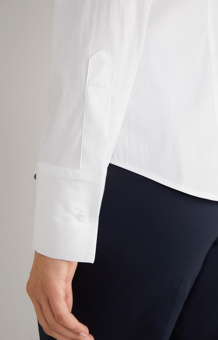 Hemdbluse in Weiß