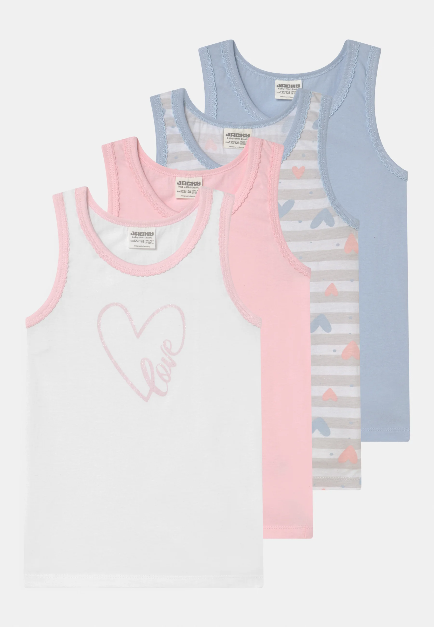 Jacky Baby PAQUETE DE 4 NIÑAS - Camiseta interior