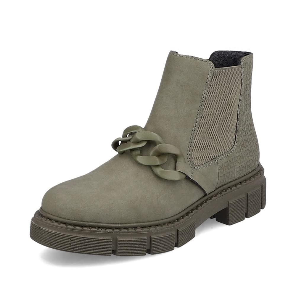 RIEKER Stiefeletten grün