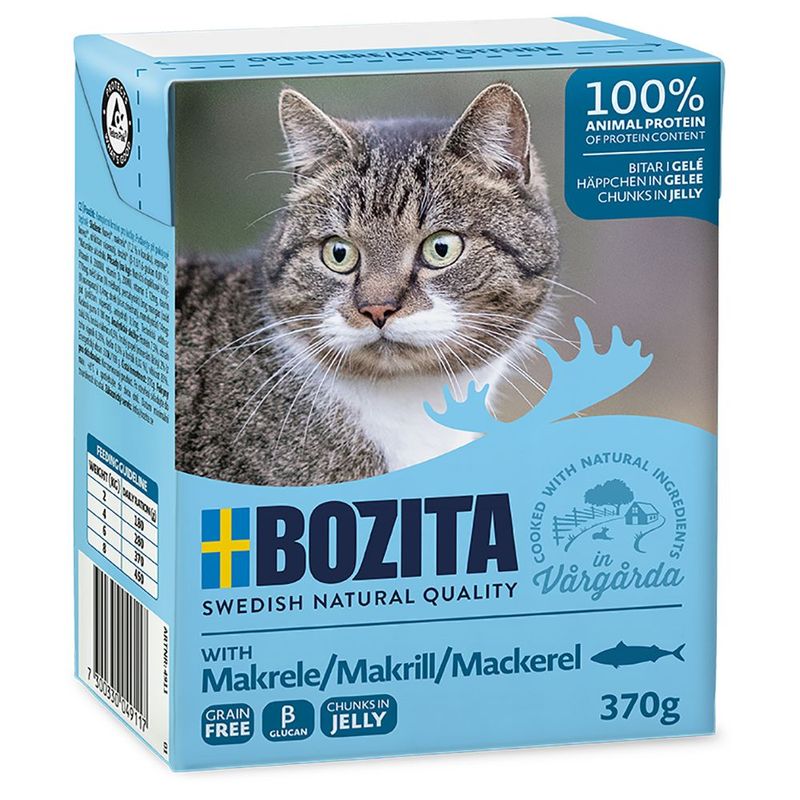 Sparpaket Bozita Häppchen in Gelee 24 x 370 g