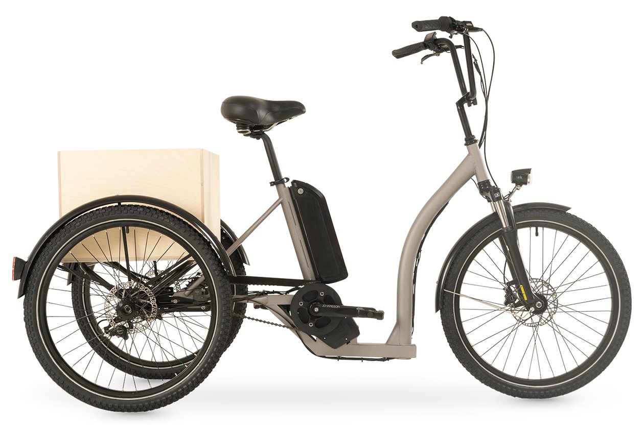 Johansson Clara Drive C - Holz-Transportkorb - 522 Wh - 2022 - 24 Zoll