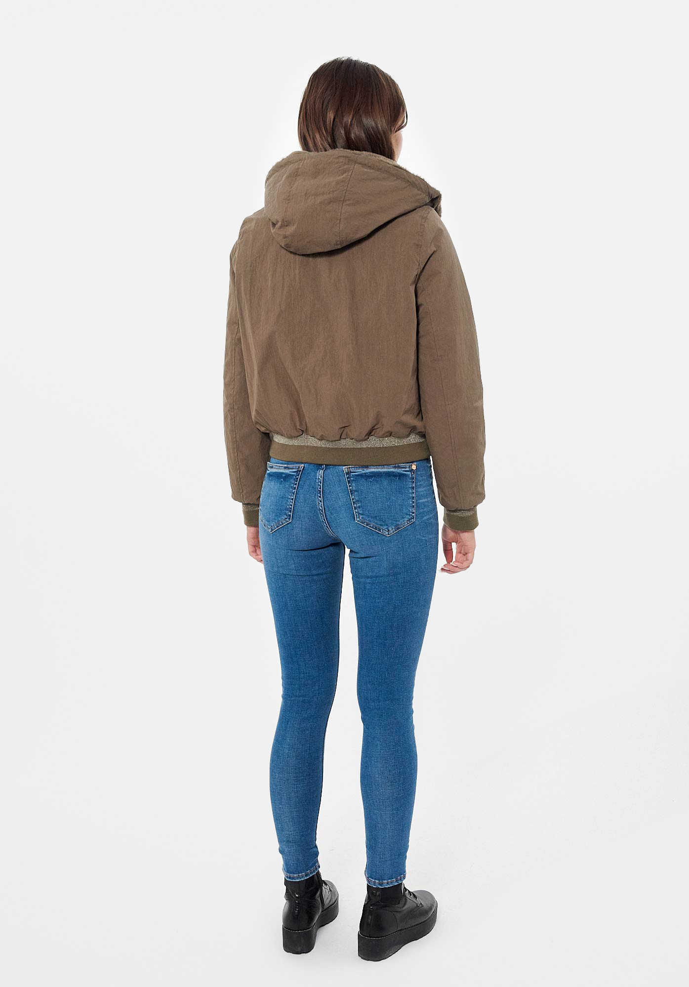 DIDA   Veste réversible kaki Femme