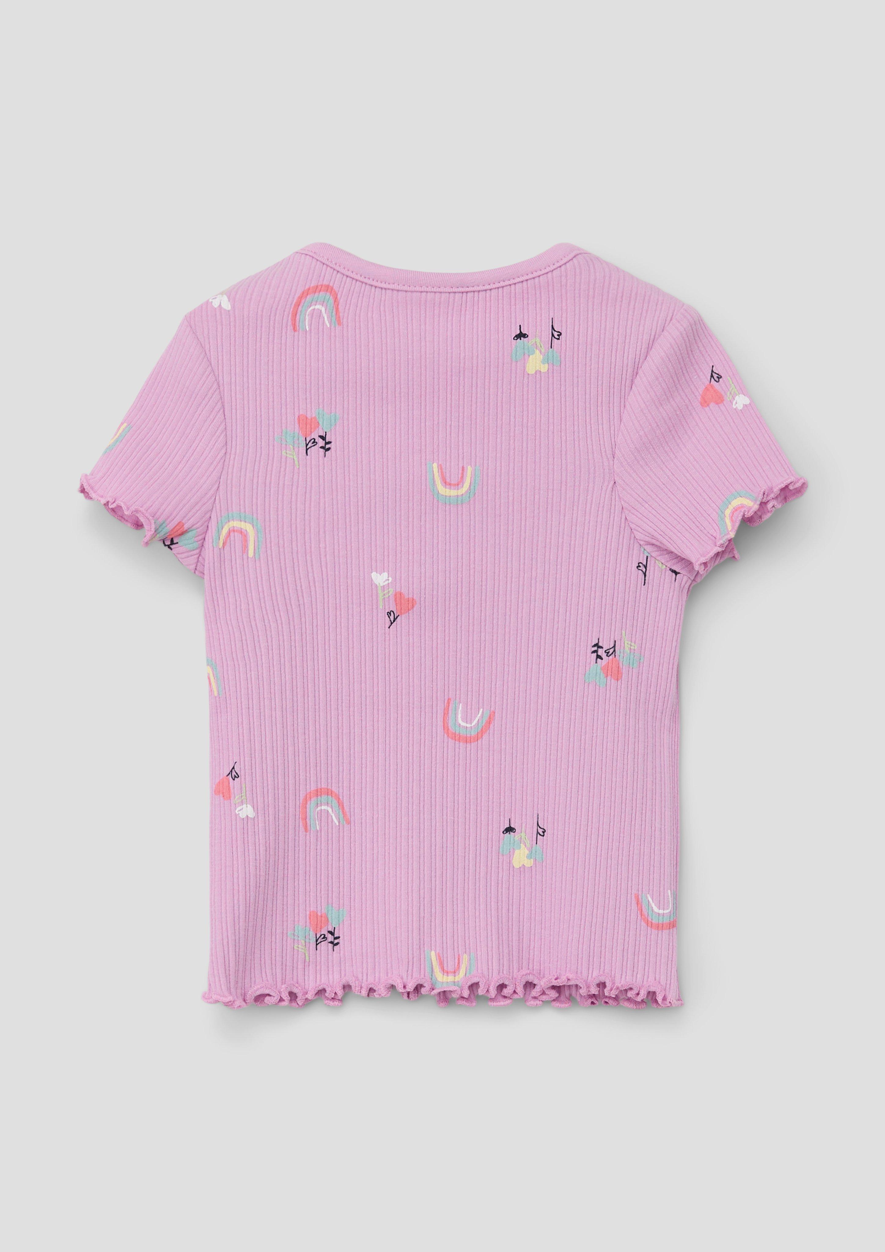 T-Shirt aus Rippware  2142885-44A2