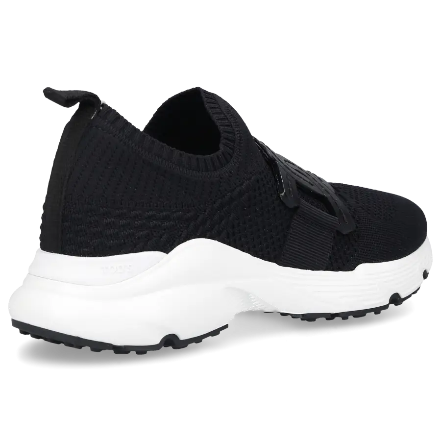 Tod's - Sneaker low Slip-on RUN Textil - schwarz