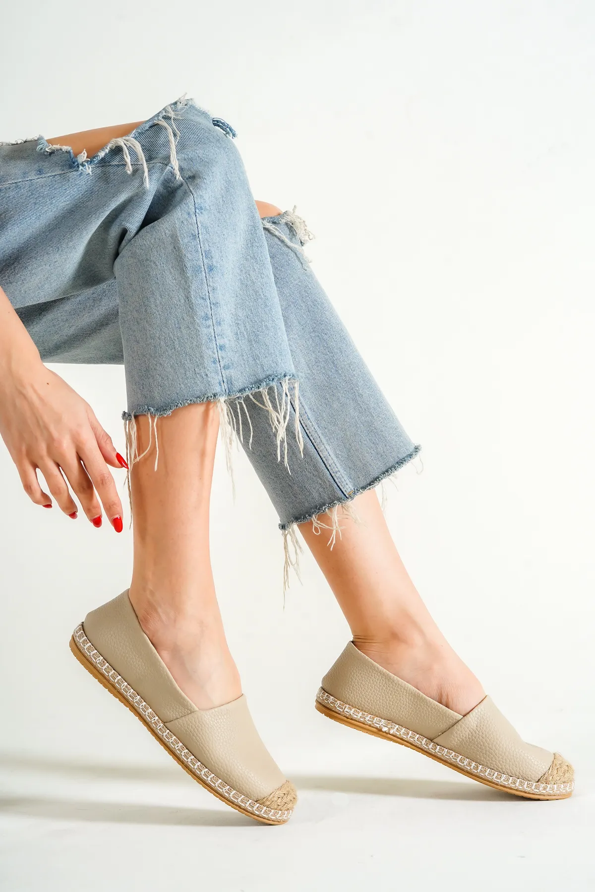 Capone Outfitters  Pasarella Skin Damen-Espadrille