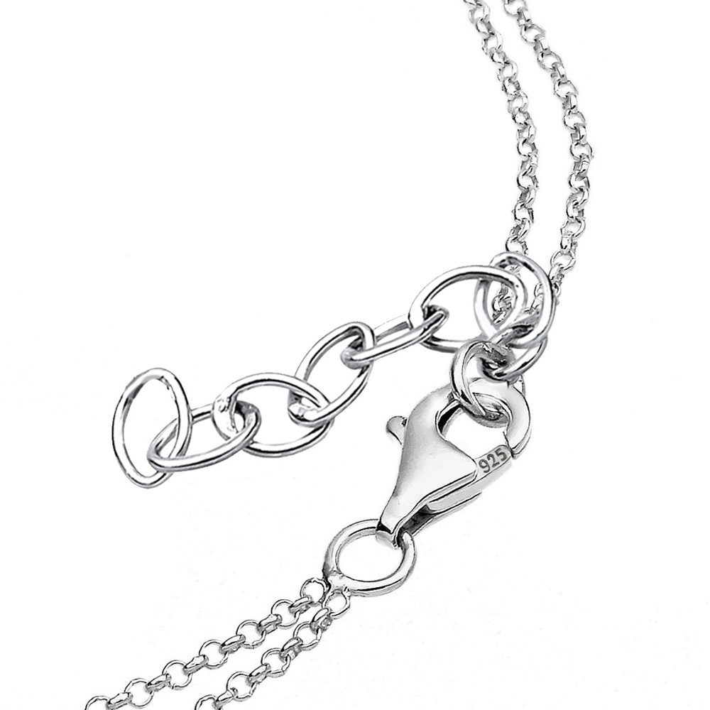 Elli Elli Bracelet Femmes cercle géo minimaliste en argent sterling 925 Bracelet