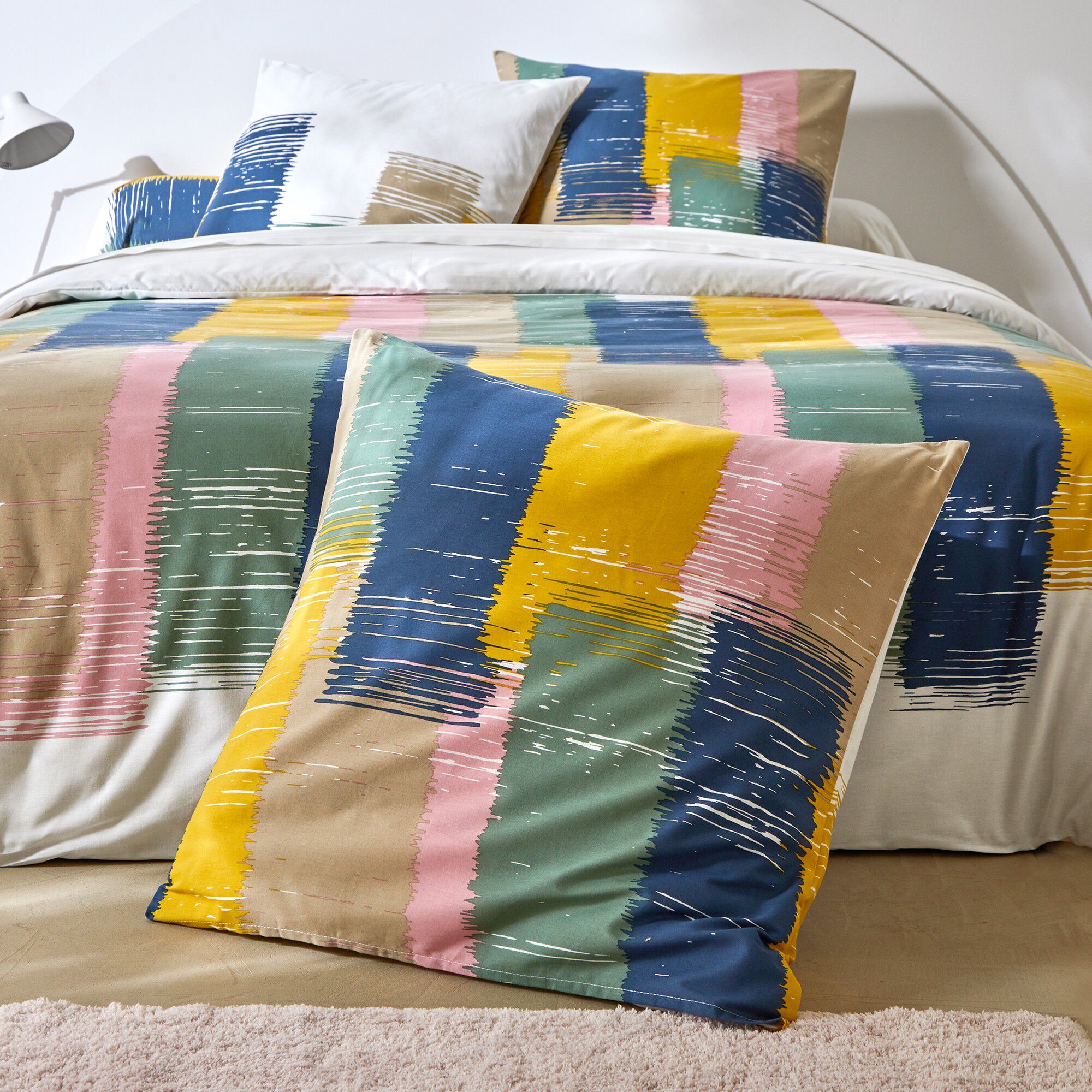 Linge de lit Gouache en coton