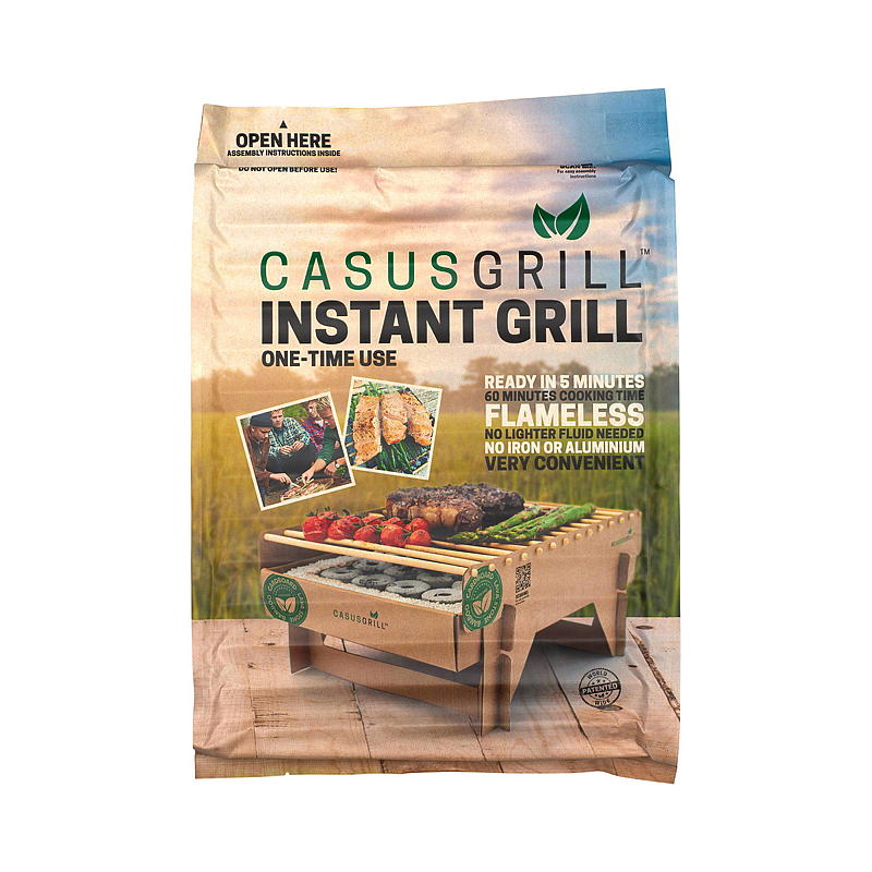 Engangsgrill 100% nedbrytbar