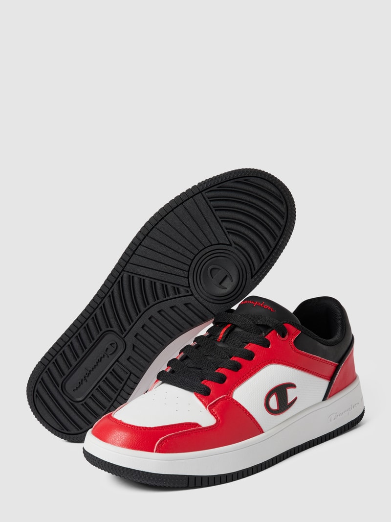 Sneaker mit Label-Details Modell 'REBOUND' in hellrot
