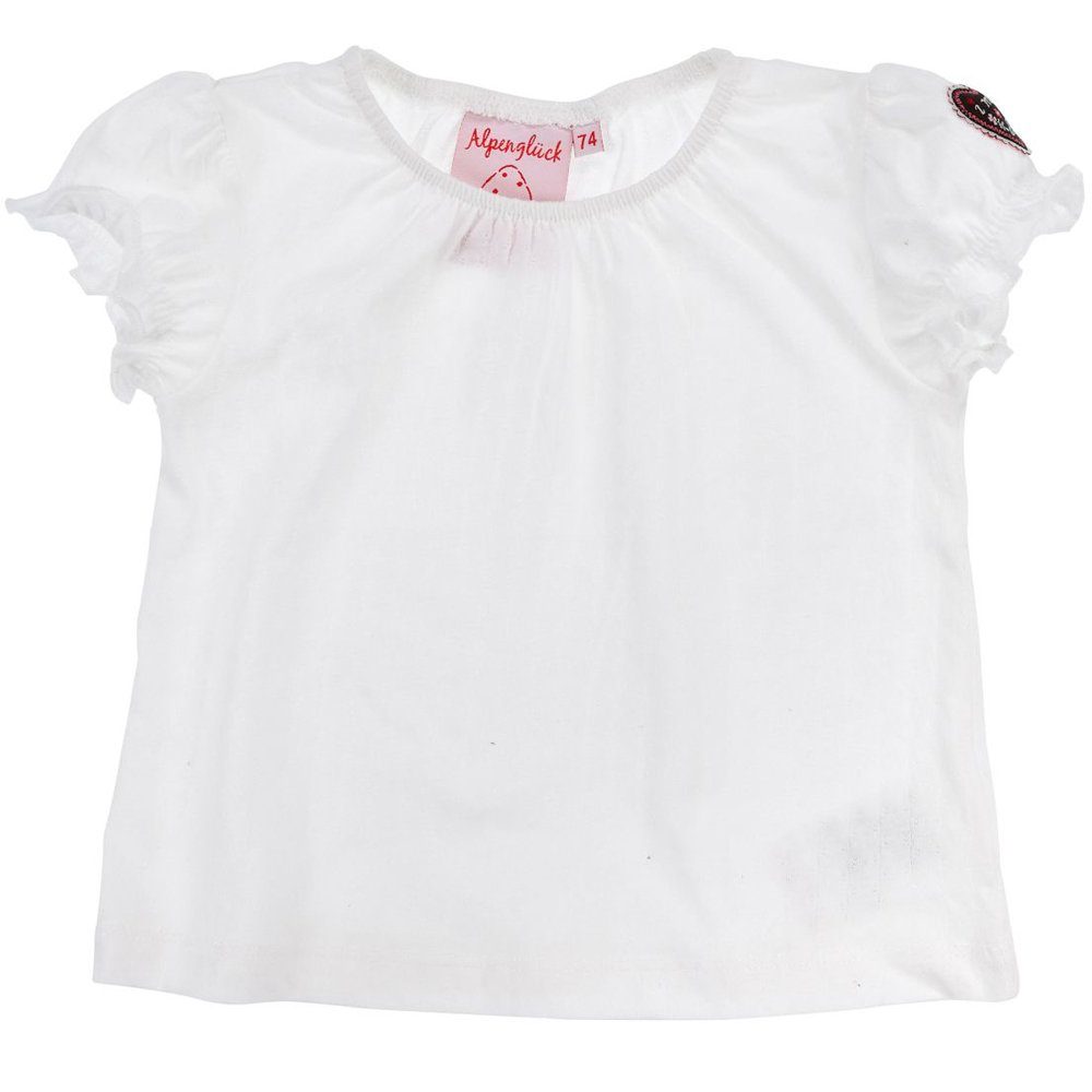 BONDI Trachtenbluse BONDI Baby Mädchen Halbarm Unterziehshirt Puffärme