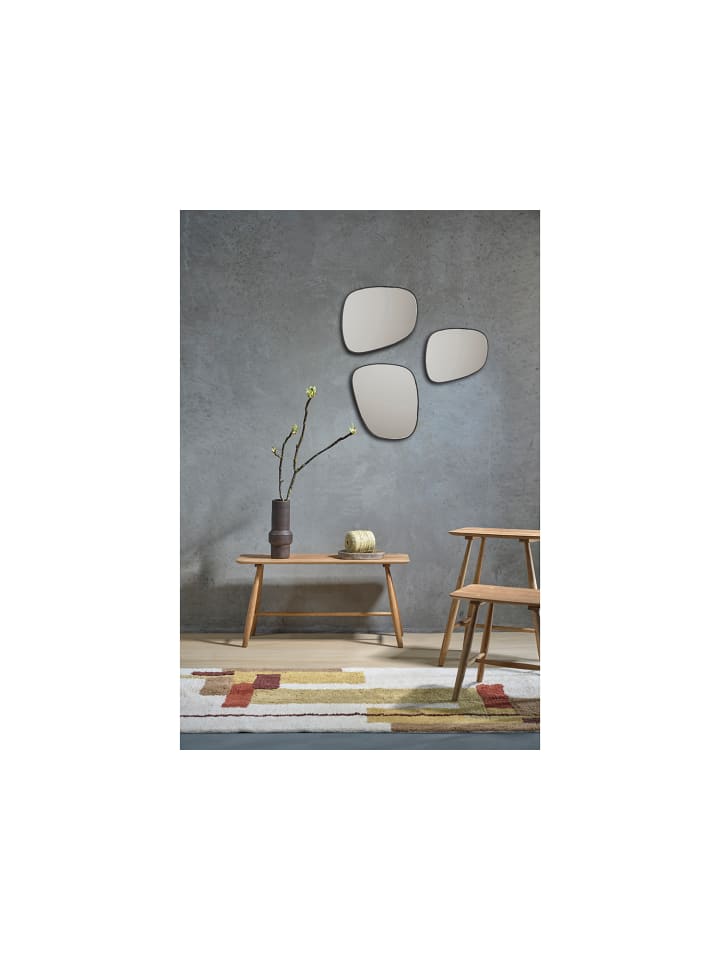 Villa Collection Spiegel Venja in Schwarz günstig kaufen 40 x 34 cm