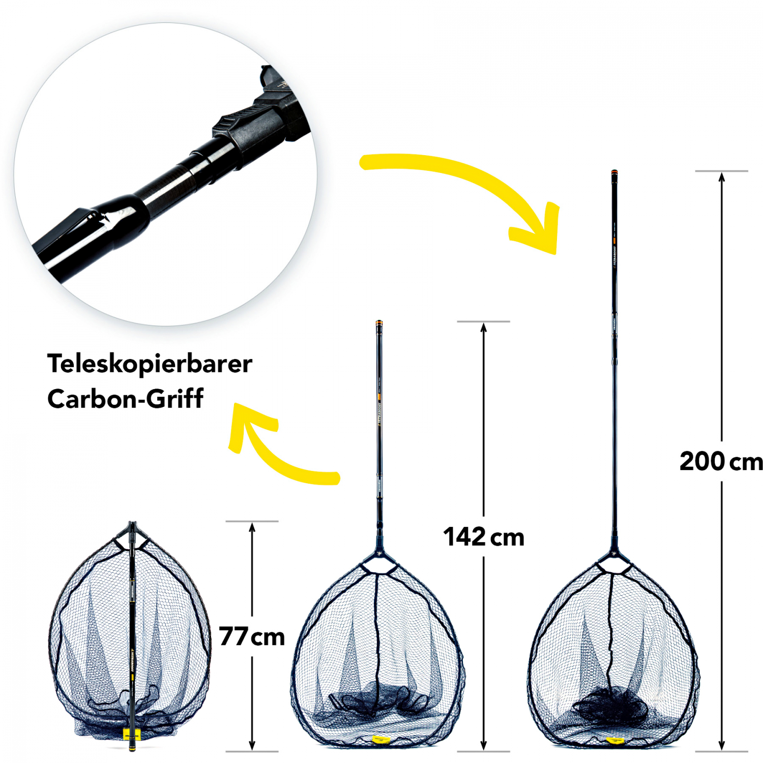 Lieblingsköder Allround-Kescher Ultraboost