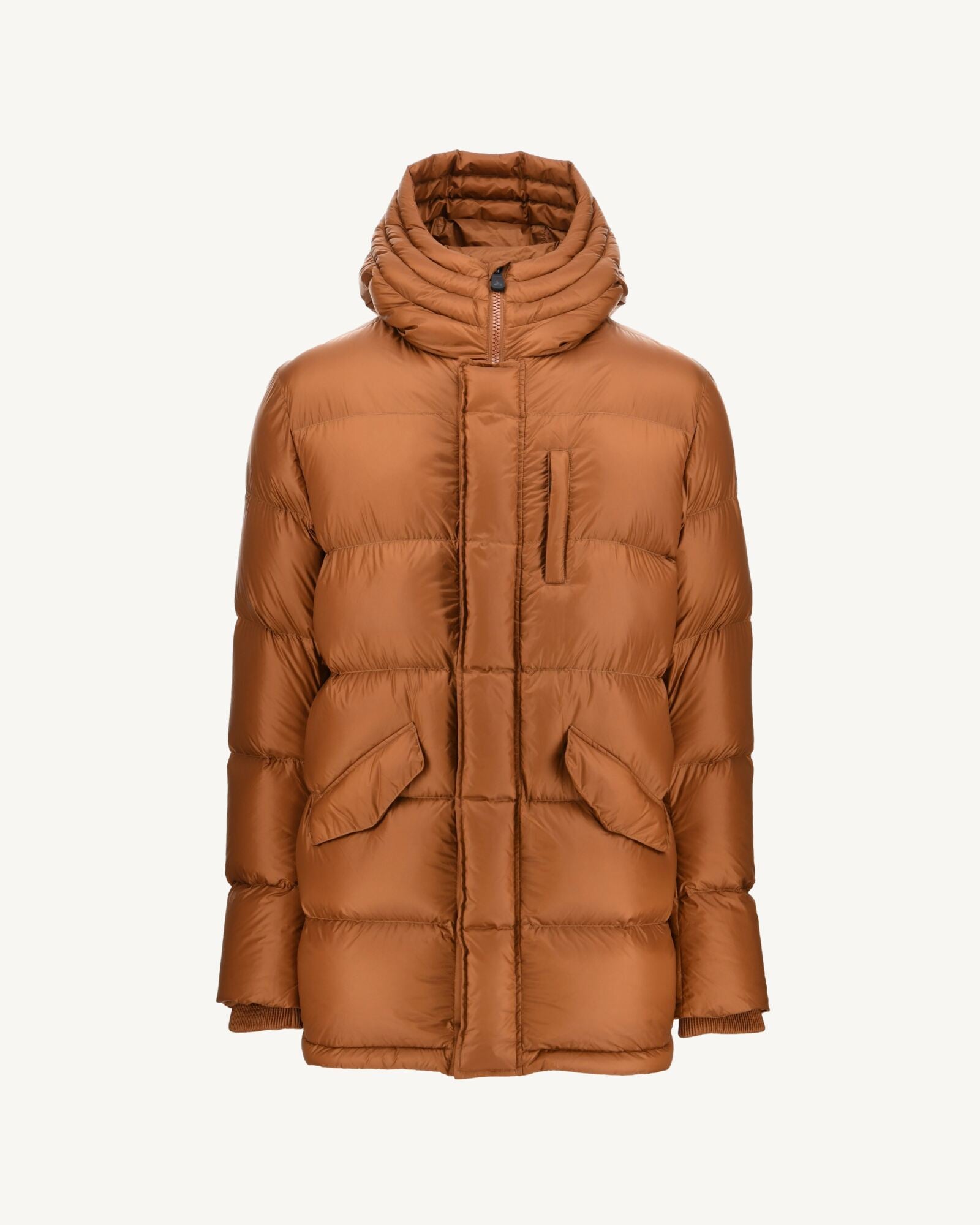 Doudoune à capuche Grand Froid Caramel Dakhla