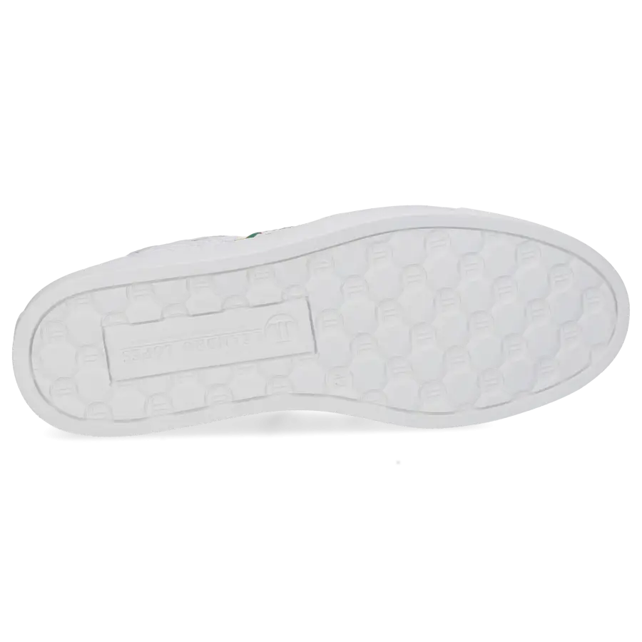 Leandro Lopes - Sneaker low LL092 Kalbsleder - weiß