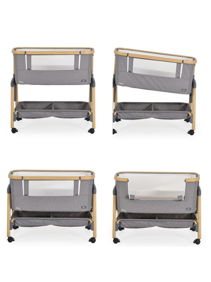 Cangaroo Beistellbett Amo Matratze in grau günstig kaufen onesize