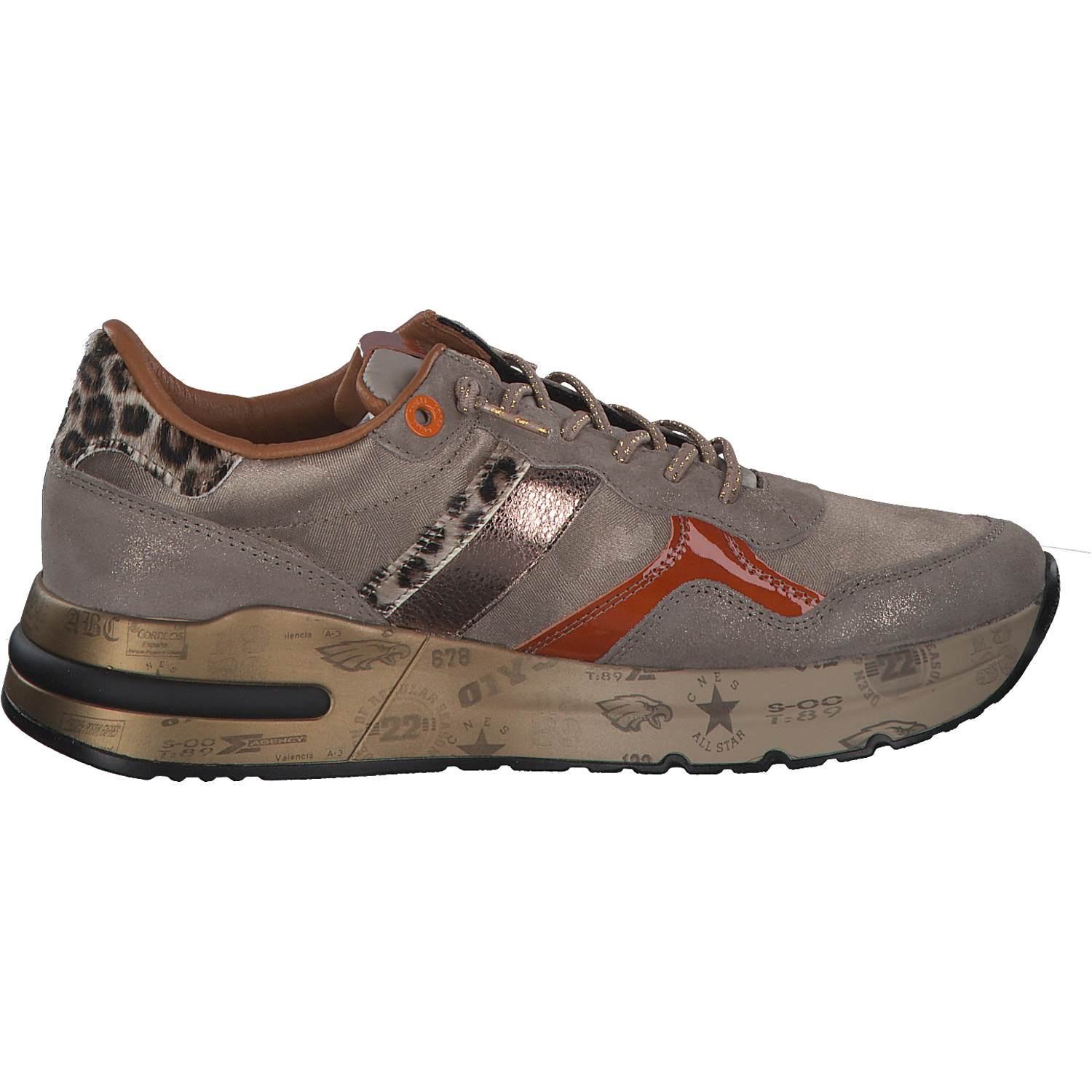 Cetti C1274 SRA, Schnürschuhe, Damen, Rosa (Old Rose)
