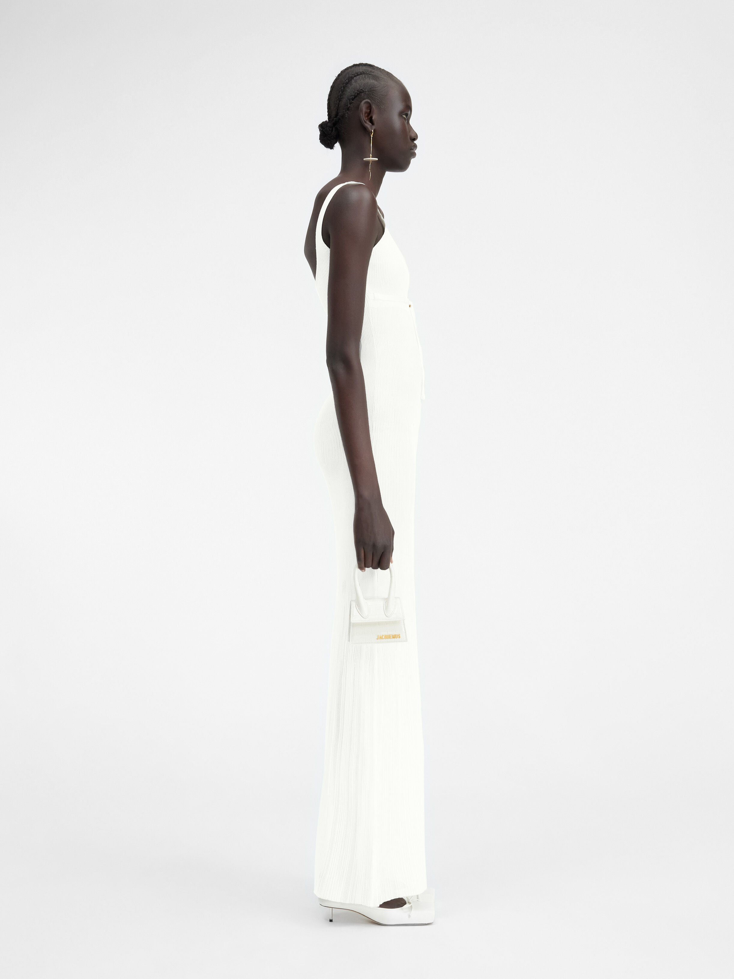 La robe maille Oranger