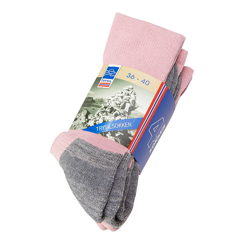Trysil Trysilsokk 4-pk str 36/40 God og Varm