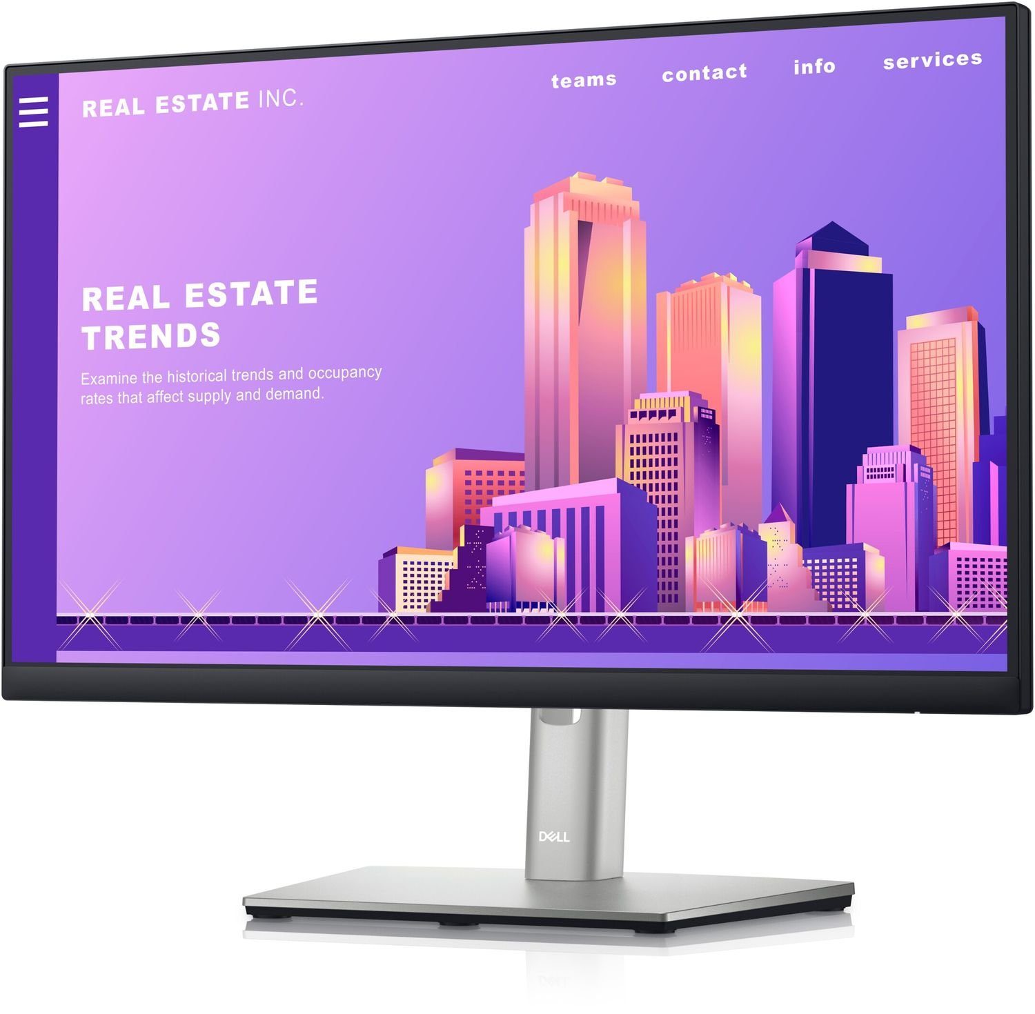 Dell P2422H LED-Monitor (61 cm/24 