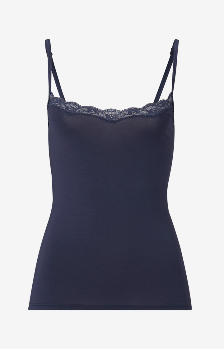 Spitzen-Hemd in Navy