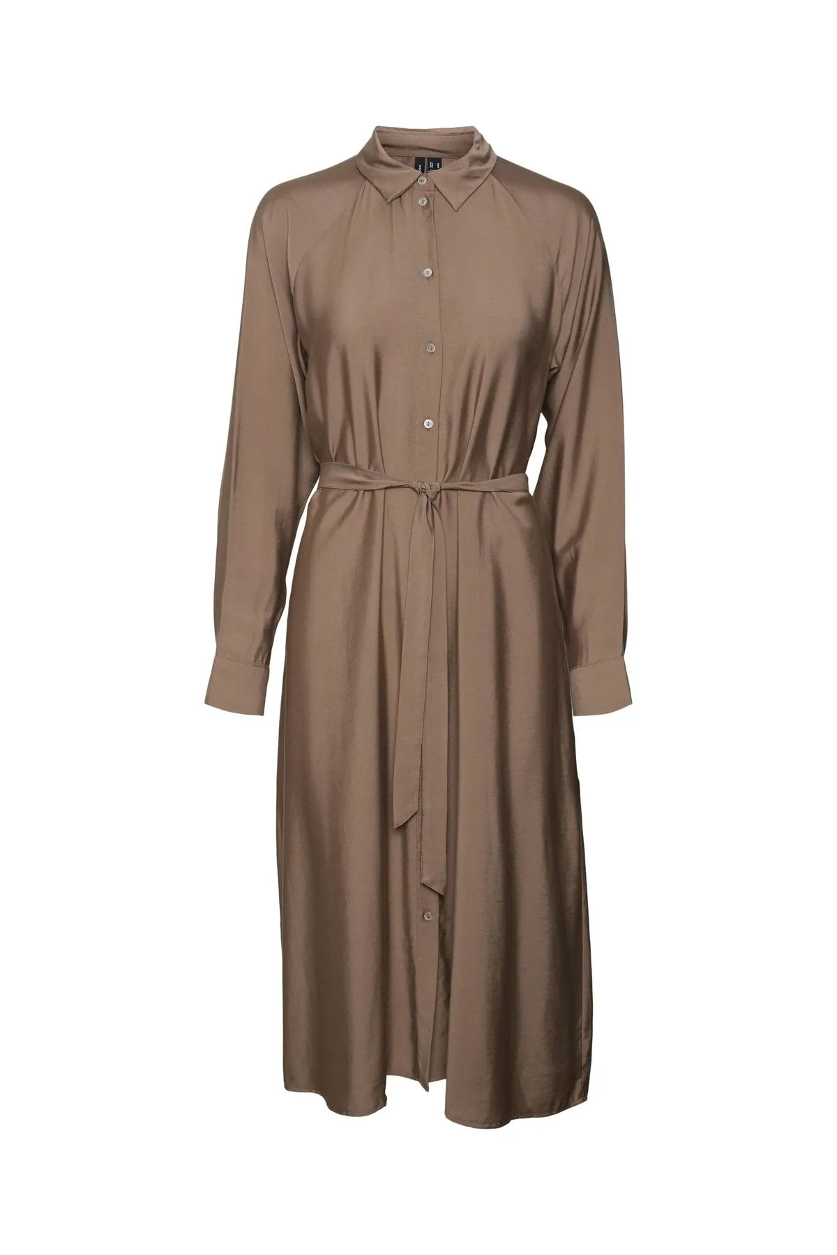 Vero Moda  Hemdblusenkleid VMDEBBY LS CALF SHIRT DRESS WVN GA NOOS