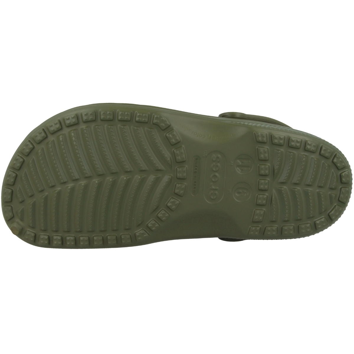 Crocs Classic Clogs gruen