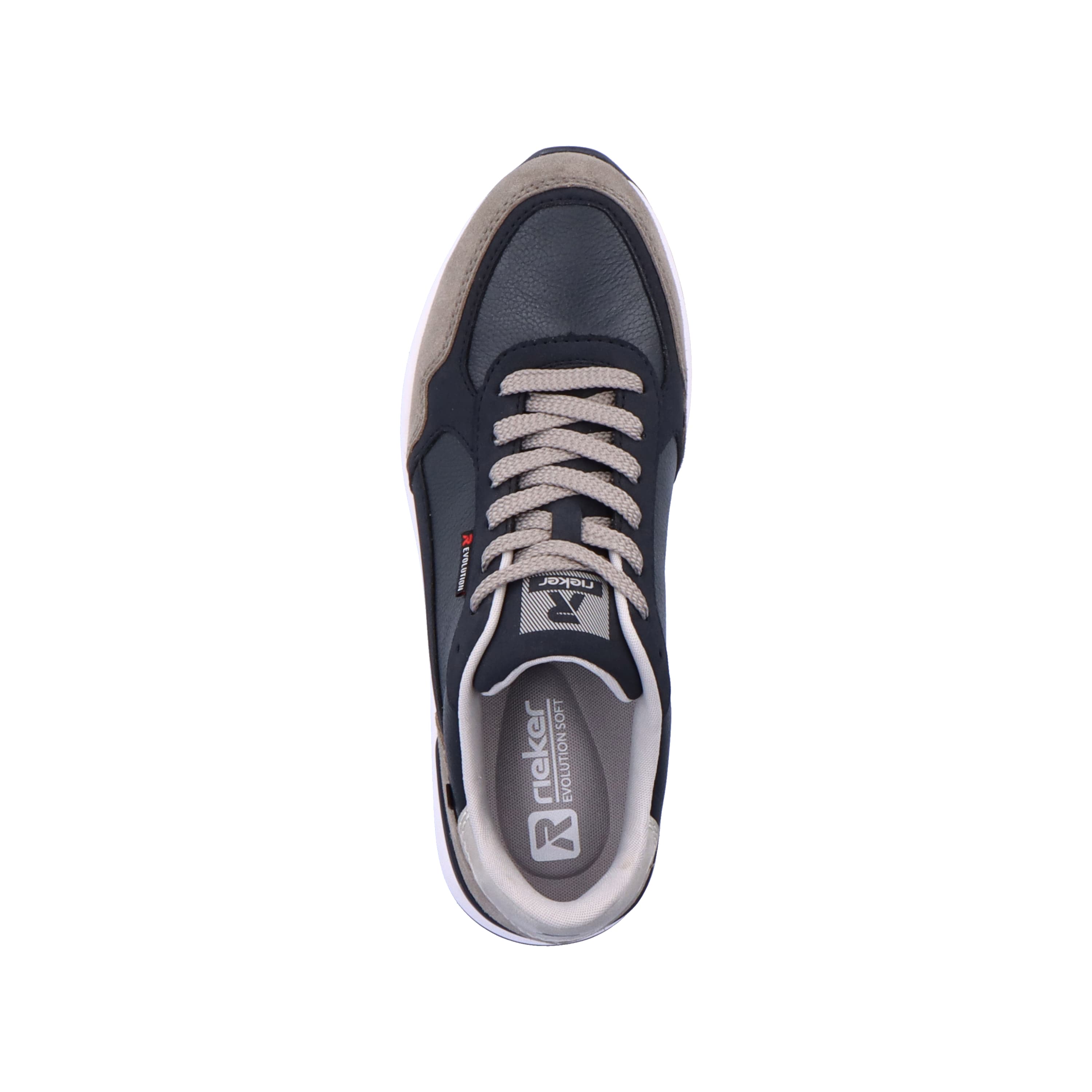 Rieker Herren Sneaker Low steel blue