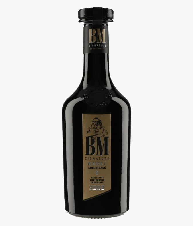 Whisky BM Signature 2008 Single Cask Vieillissement en Fût de Sauternes 2008DISTILLERIE LA ROUGET DE LISLE - BM SIGNATURE