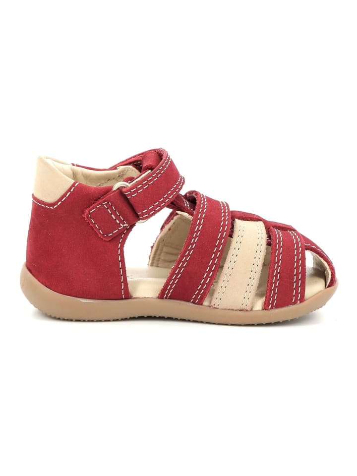 Kickers Halbschuhe in Rot/Beige günstig kaufen 24