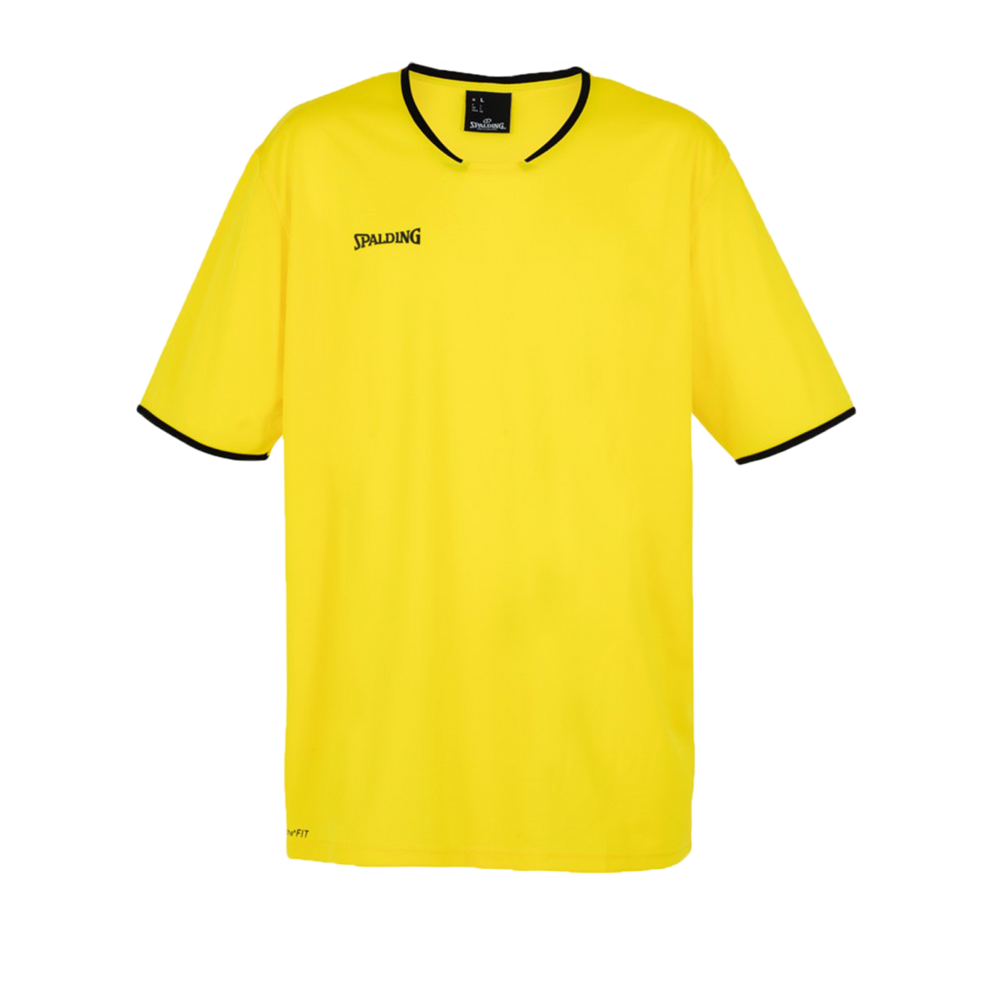Spalding Move Shooting Shirt Kidsgelb schwarz F06