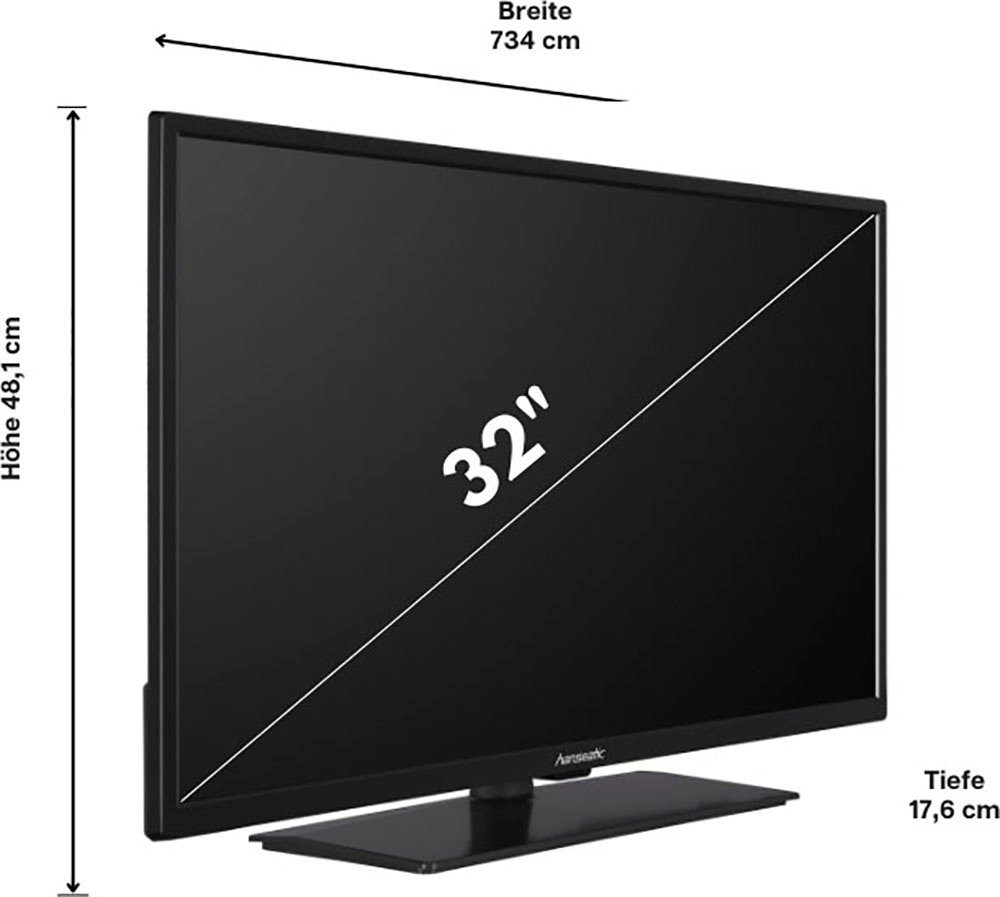 Hanseatic 32H800HDS LED-Fernseher (80 cm/32 Zoll, HD ready, Android TV, Smart-TV)