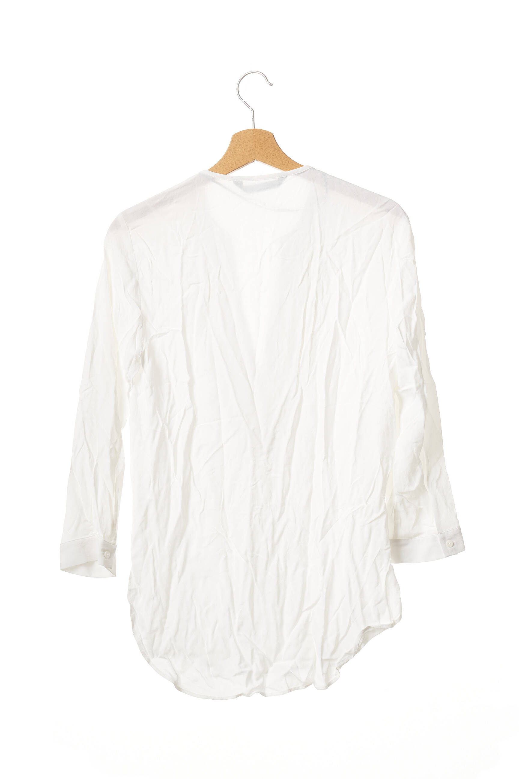 Zara Tuniquemanchelongue Femme couleur blanc