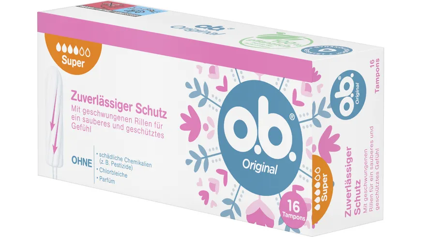 O.B. Tampons Original Super