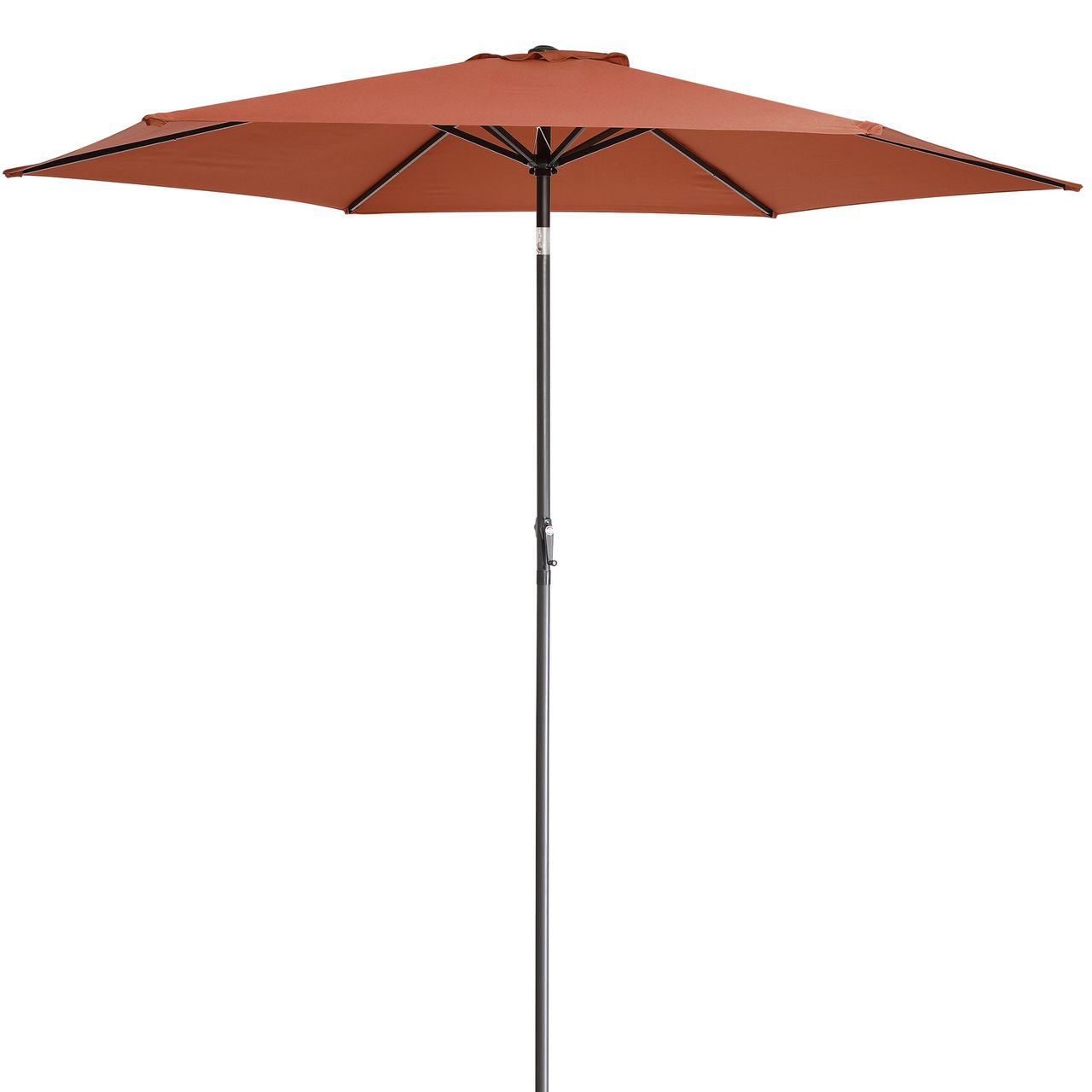 Casaria Kingsleeve® Sonnenschirm Tahiti Terrakotta Alu Ø300cm