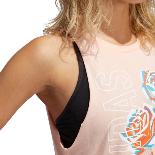 DAMEN SHIRT FLORAL TANK W